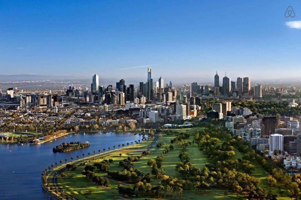 A Chic & Comfy 2Br Apt Near Federation Square Melbourne Zewnętrze zdjęcie