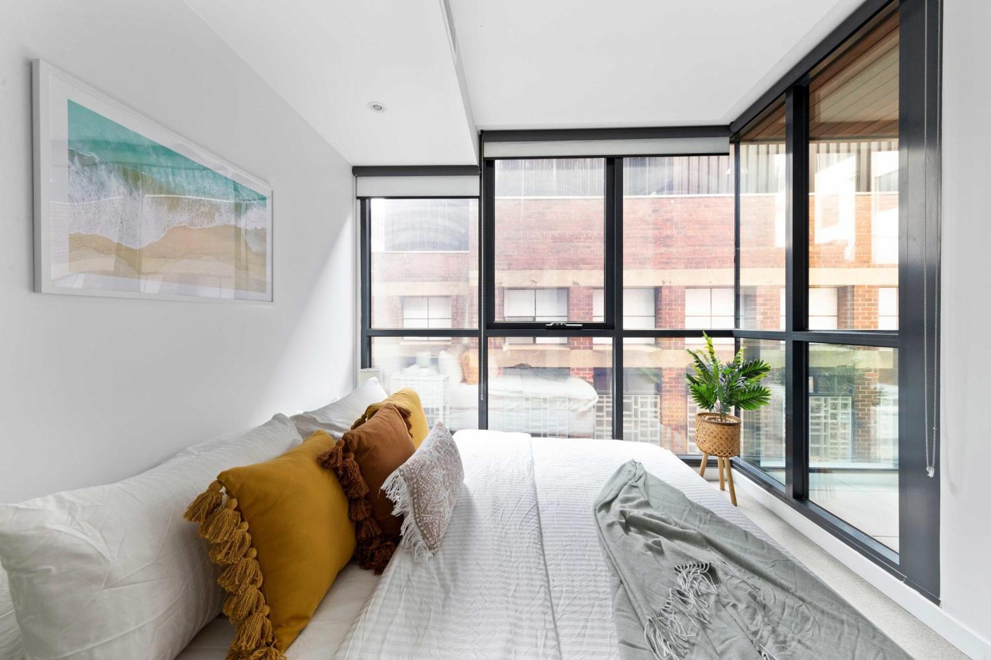 A Chic & Comfy 2Br Apt Near Federation Square Melbourne Zewnętrze zdjęcie